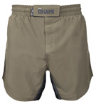 Okami kihon Fightshorts -khaki